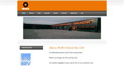 Desktop Screenshot of donau-reifen.de